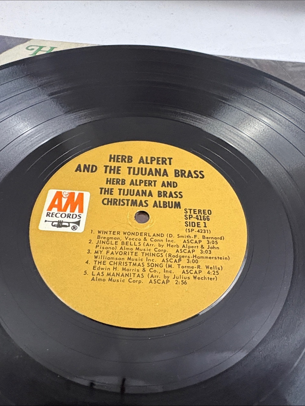 Herb Alpert and the Tijuana Brass Christmas Album Vinyl Record LP - Picture 5 of 6